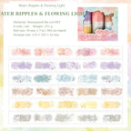 Water Ripples style 01 washi tape set