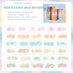 Water Ripples style 02 washi tape set