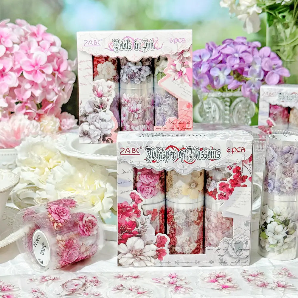 Whisper of Blossoms washi tape set main product image