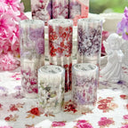 Whisper of Blossoms washi tape floral detail